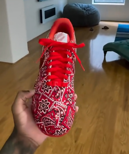 Printed casual sneakers