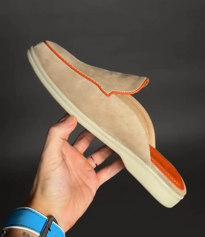Mules Italian suede