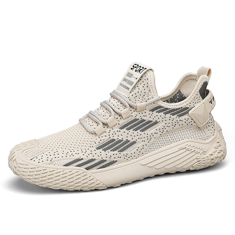 Breathable and odor-resistant mesh athletic shoes