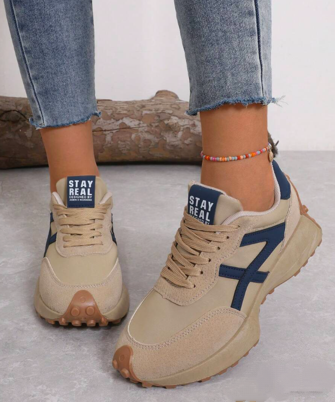 Comfortable Lace-up Sneakers
