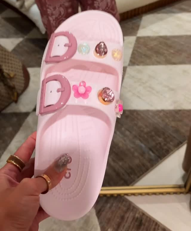 Metal-Buckle Sandals